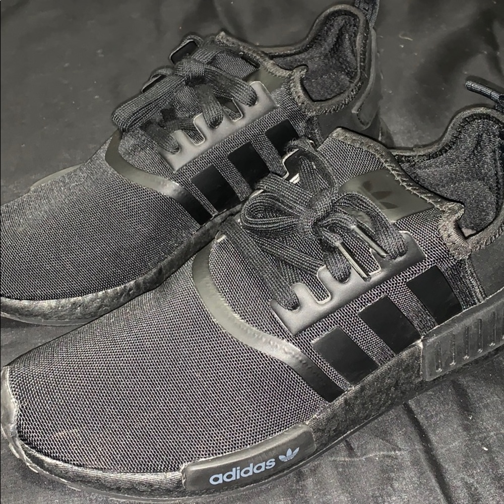 Adidas boost black NMDs